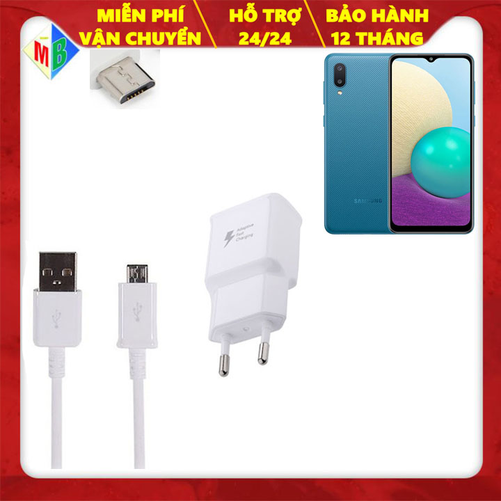 Bộ sạc nhanh 18w samsung a02
