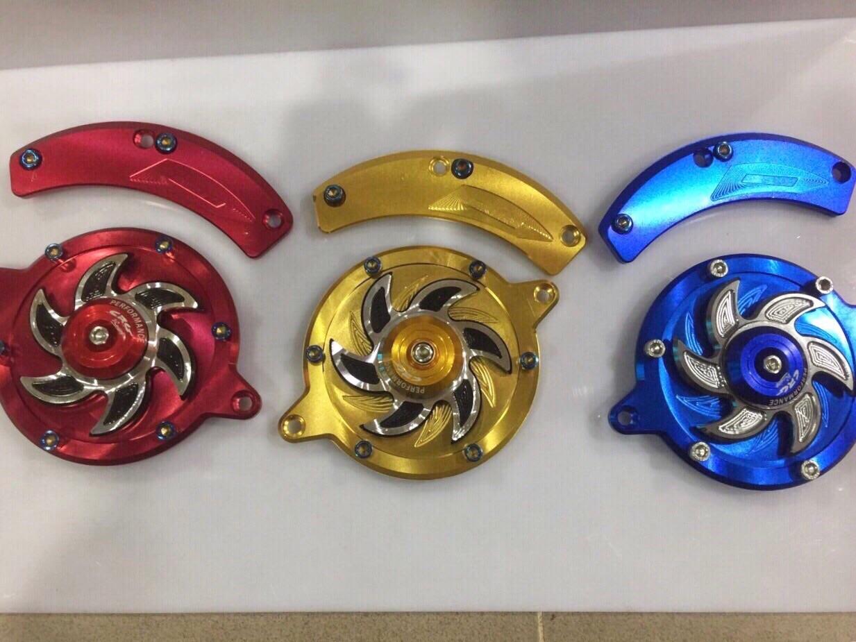 ỐP LÓC MÁY NHÔM EXCITER 150 KIỂU CÁNH QUẠT ( 2 BÊN ) KHÔNG DÙNG CHO EX 2019