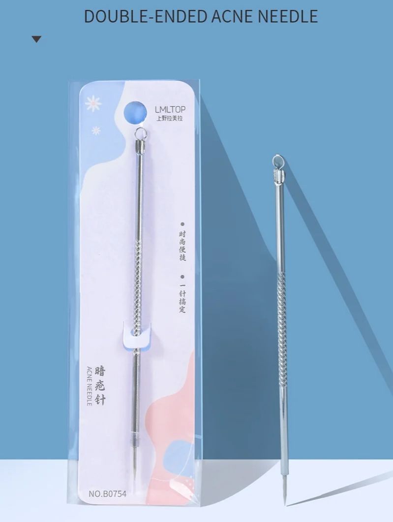 [NHẬP KHẨU] Cây Nặn Mụn Hai Đầu LMLTOP Acnes Needle - NO.B0754, E097