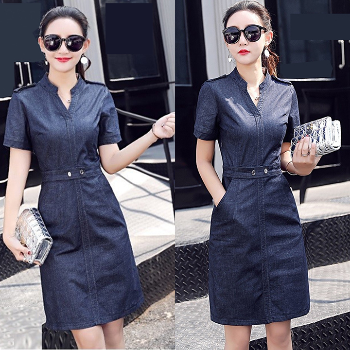 Đầm Jean Nữ Ôm Body Thời Trang