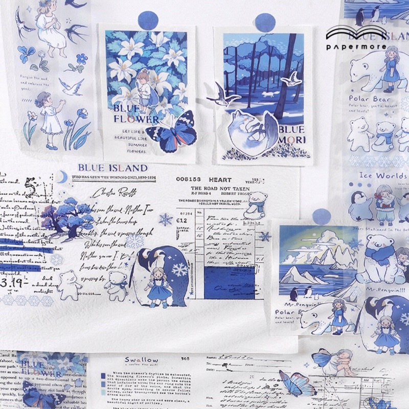 Sticker dây cô gái cute ST074