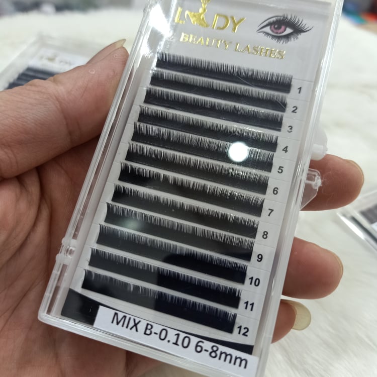 Mi Clasic nối mi dưới 6-8mm