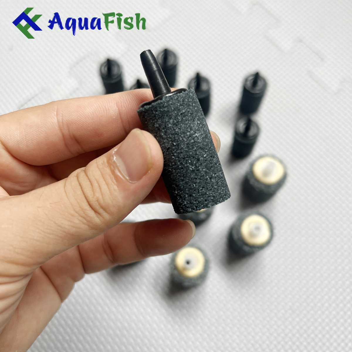 Quả sủi oxy cao cấp hình trụ, đá sủi khí oxy cho bể cá cảnh