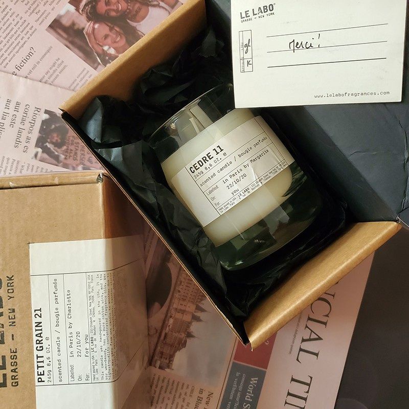 💎[ CHÍNH HÃNG ](authentic) (New) Nến thơm le labo 11 62 21💯