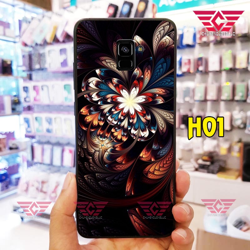 Ốp lưng samung J6, J6 PLUS, A6, A6 PLUS, A8, A8 PLUS hoa lá 2022 cực đẹp