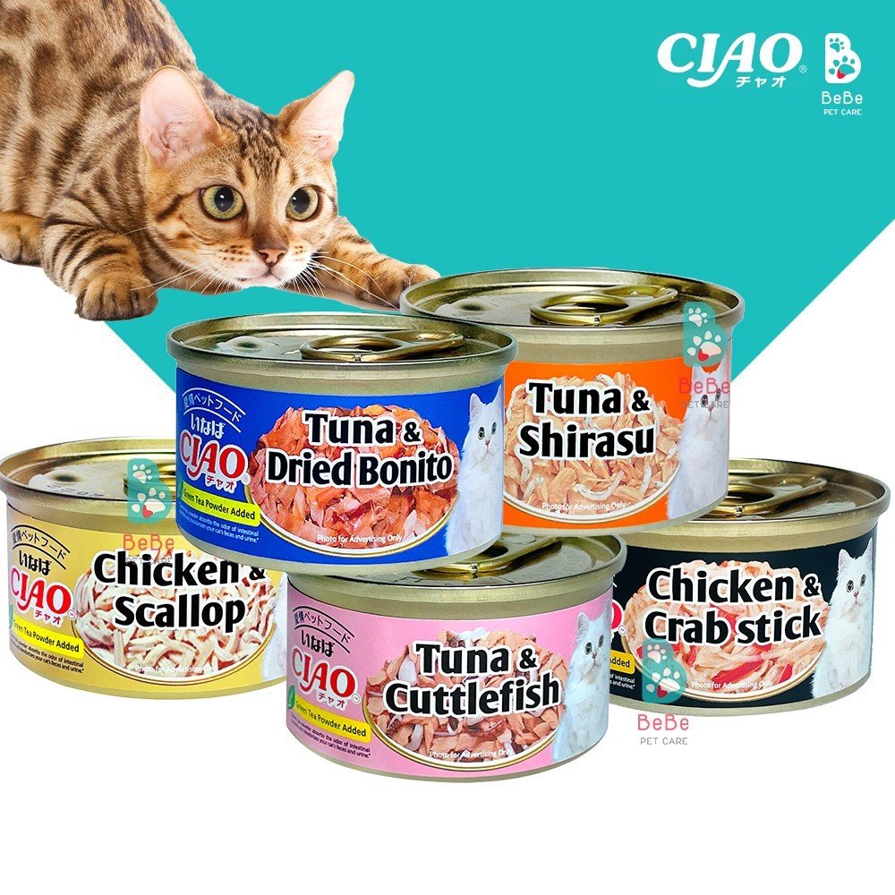 Pate CIAO Thịt Tươi Dinh Dưỡng Cho Mèo Mọi Lứa Tuổi