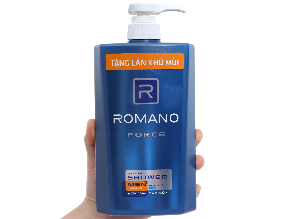 Sữa tắm Cao Cấp Romano Force 650g
