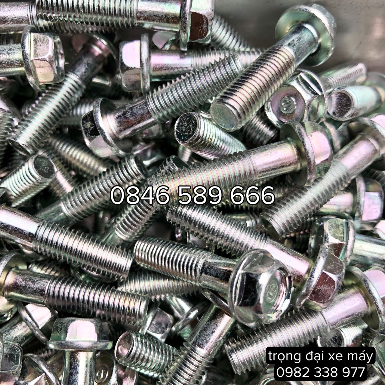 Taro Ốc Cổ Bô 6ly chờn Ren Nên Ốc 7 ly ( ốc 7ly dài 2,8cm khoá 10 )