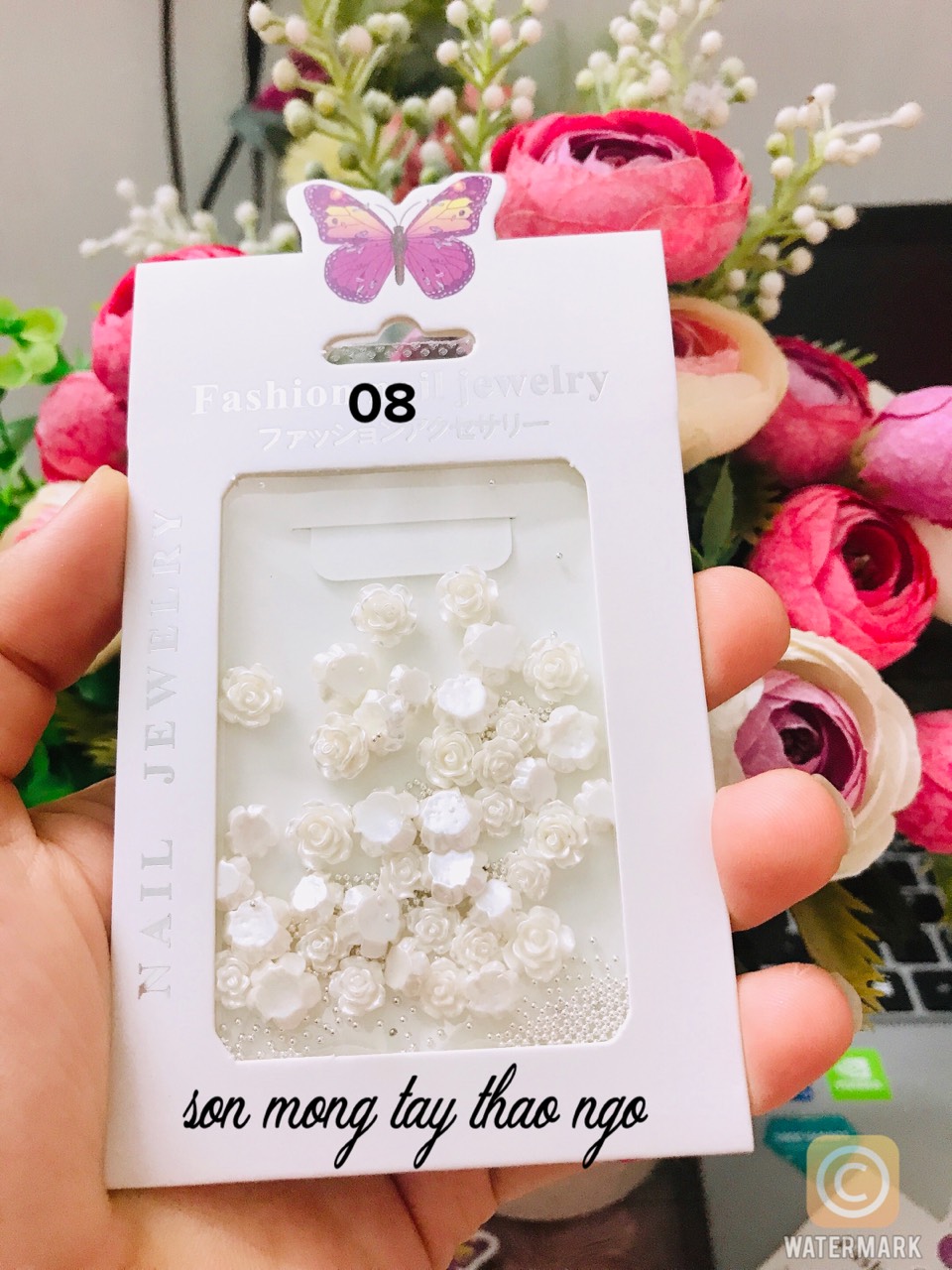 Charm mix đủ size, đủ hình dành cho Nail
