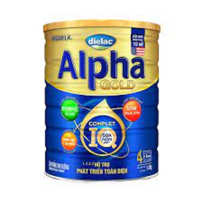 [HCM]Sữa bột Dielac Alpha Gold IQ 4 1400gr