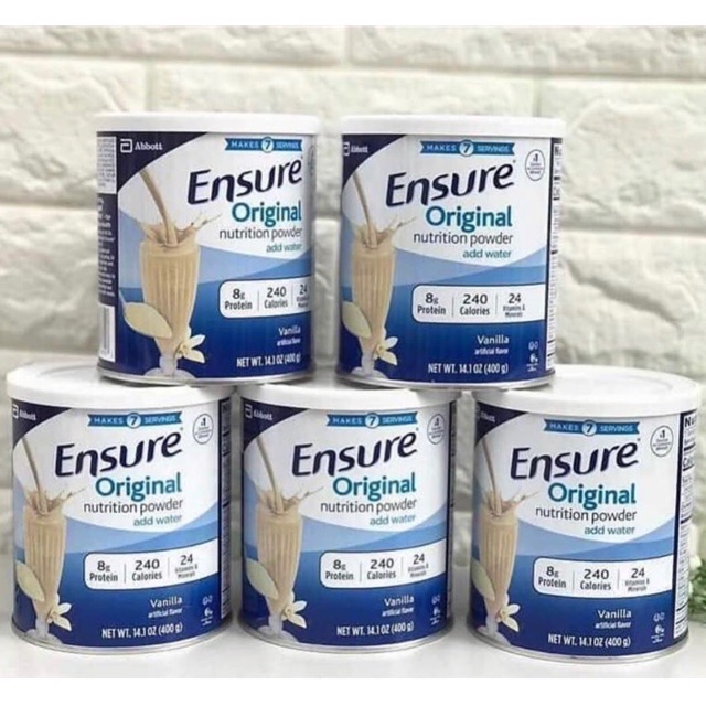 [Vianshop]- Sữa bột Ensure 397gr của Mỹ