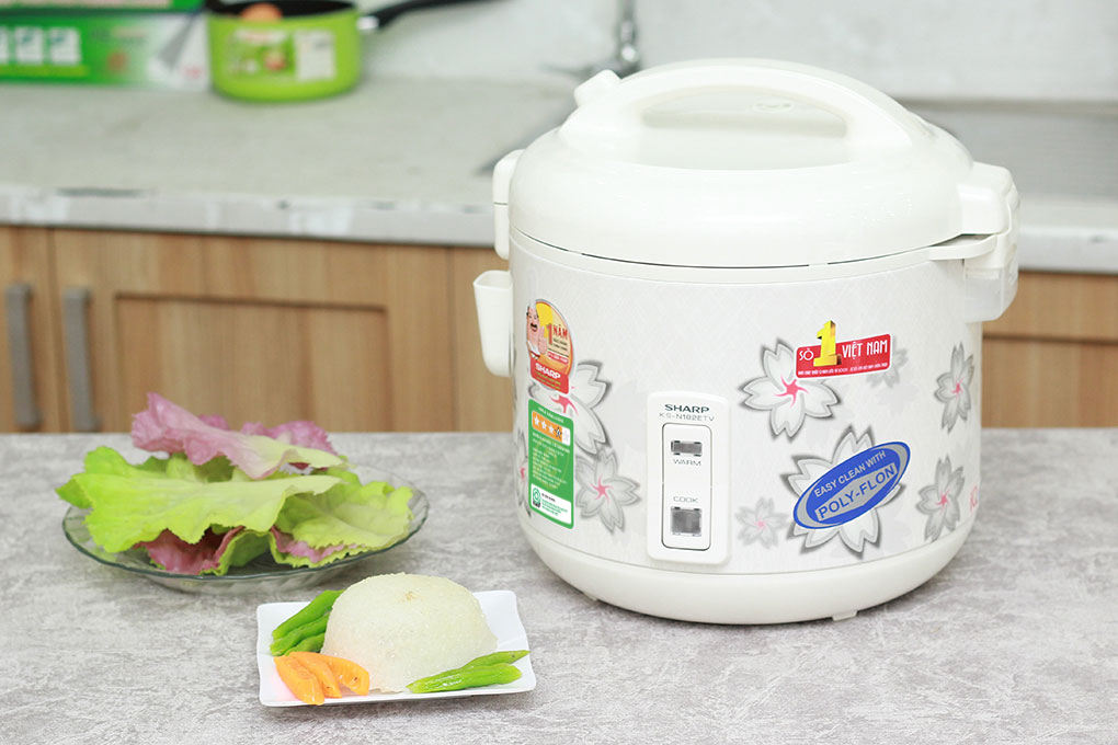 Nồi cơm điện Sharp 1.8 lít KS-N182ETV
