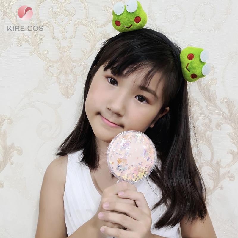 [HCM]Cài Tóc Lông Xù Con Ếch Dễ Thương Dành Cho Bé - kireicos