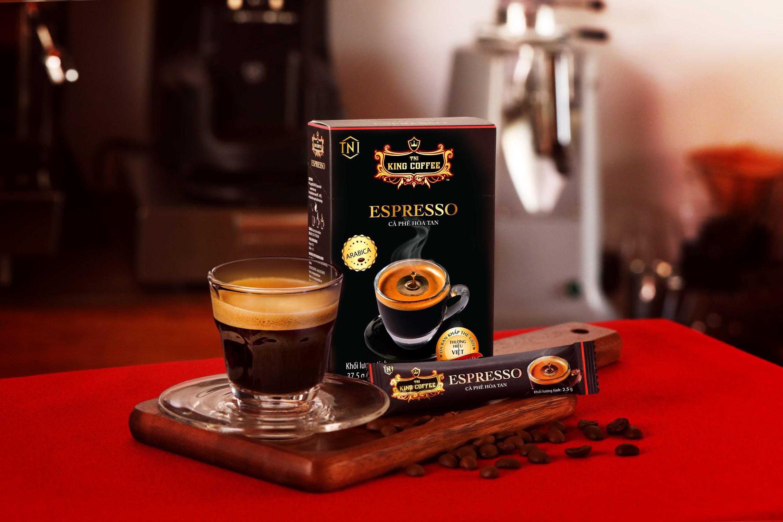 Cà Phê Hòa Tan Espresso 2,5 gram - KING COFFEE