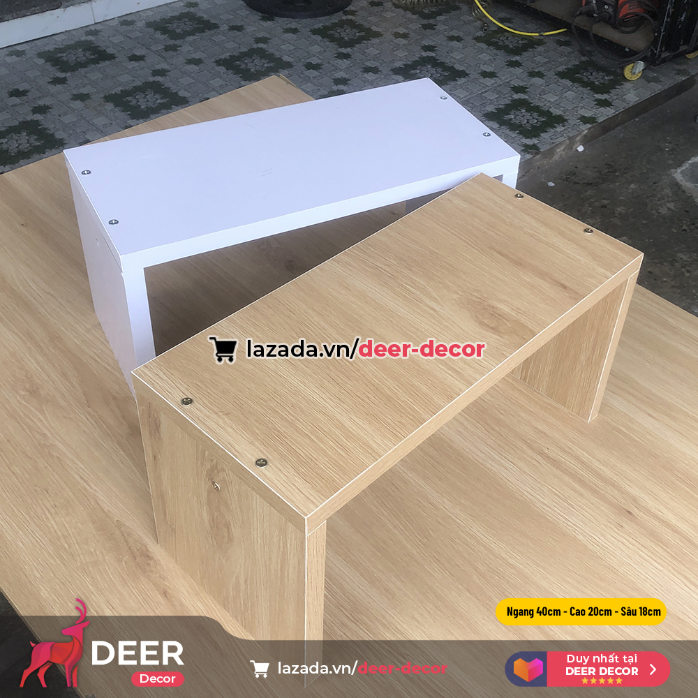 Shelf for pedicure manicure nail wooden MDF-deer decor