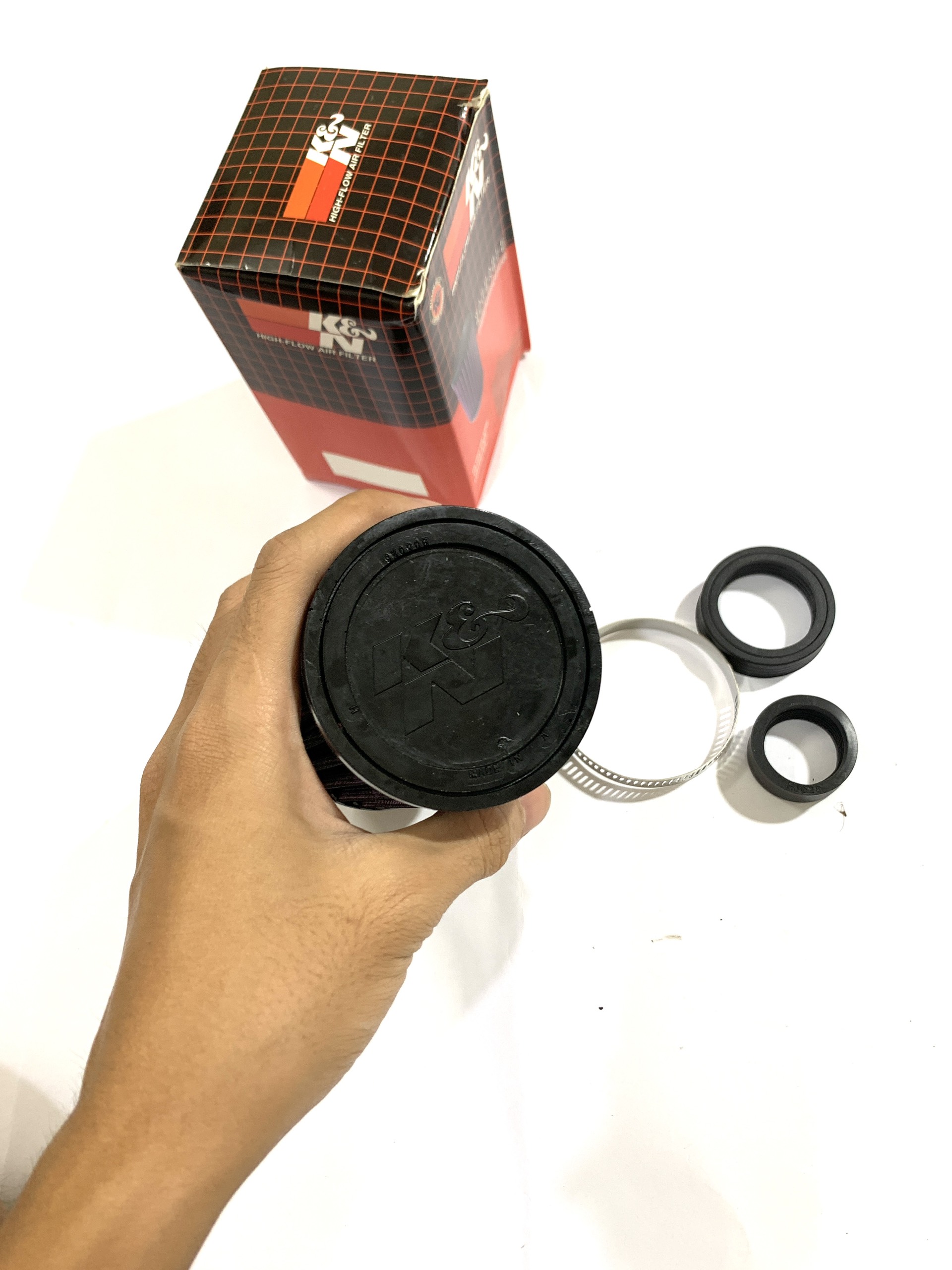 Lọc gió trụ K3 gắn thông dụng các dòng xe.