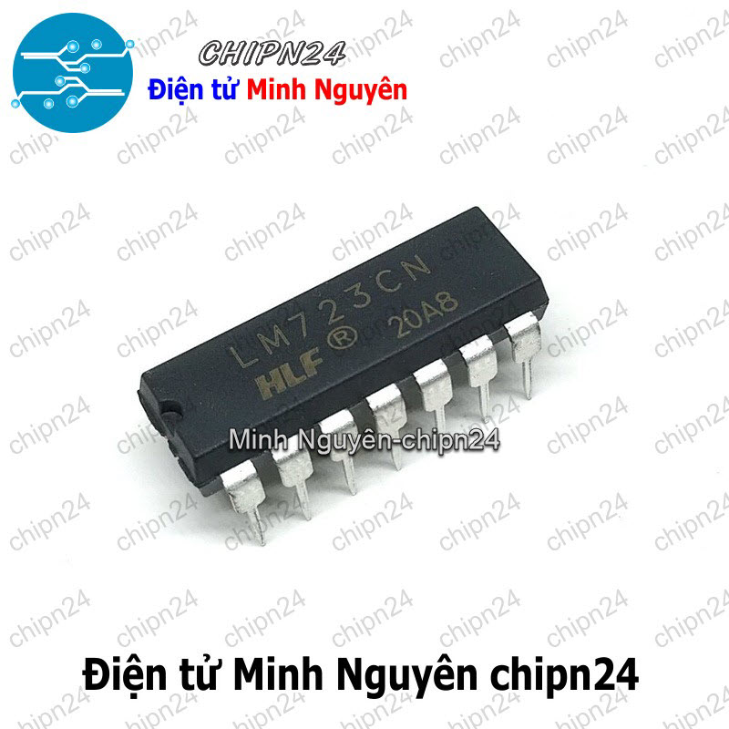 [1 con] (DIP) IC LM723 DIP-14 (LM723CN 723) - HH000404