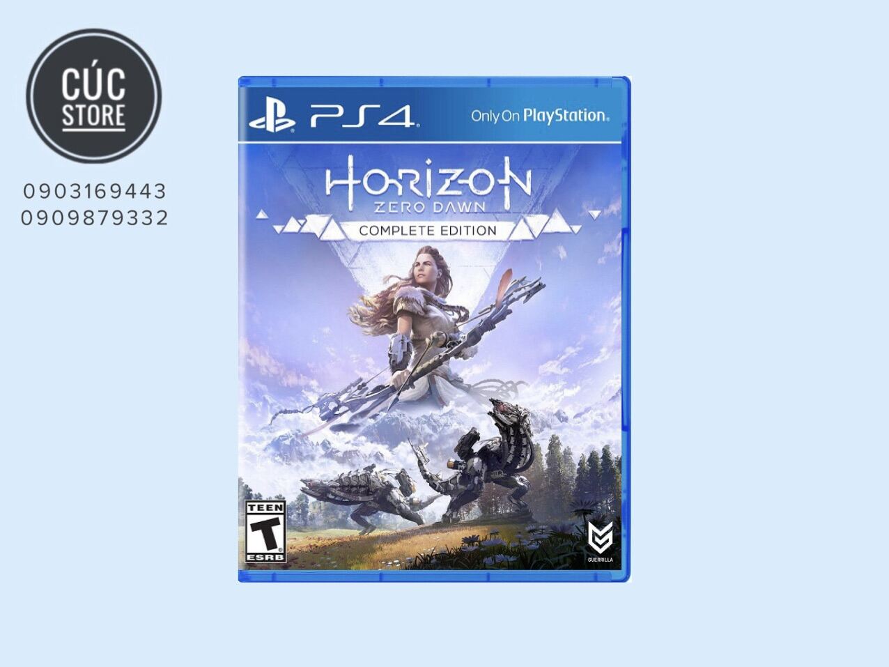 Đĩa chơi game PS4: Horizon Zero Dawn Complete Edtition