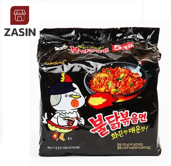 [HCM]Lốc 5 gói vị gà cay samyang Hàn Quốc