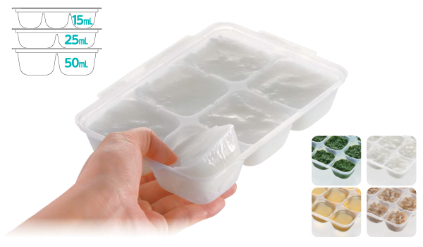 SET 2 khay trữ đông đồ ăn dặm RICHELL cho bé