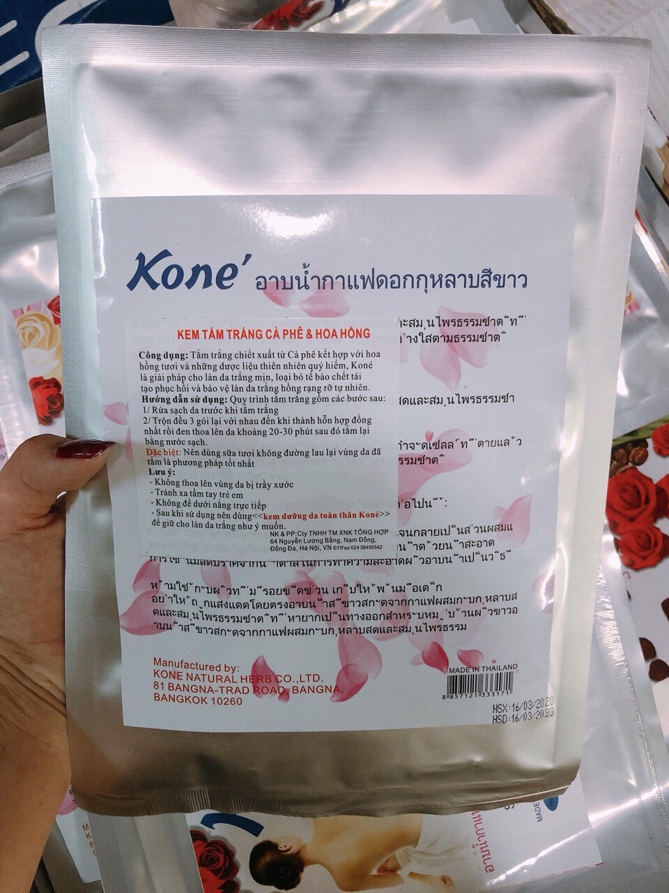 TẮM TRẮNG KONE THÁI LAN