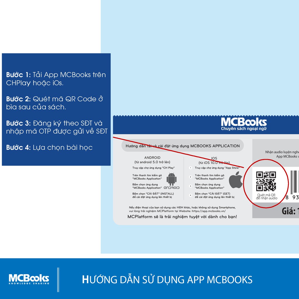 500 Động Từ Tiếng Hàn Cơ Bản - MCBooks