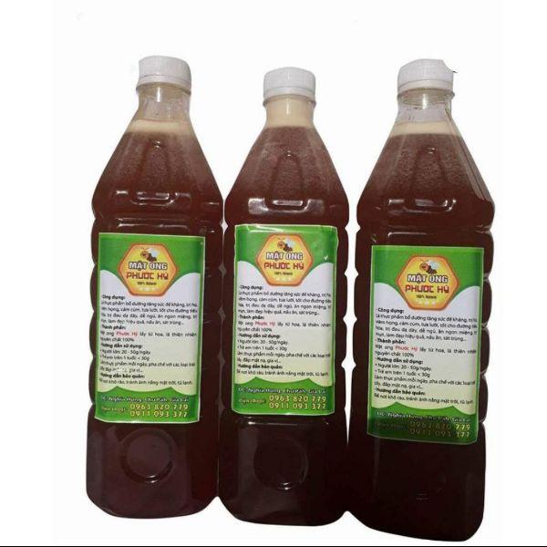combo 4 chai mật ong tràm
