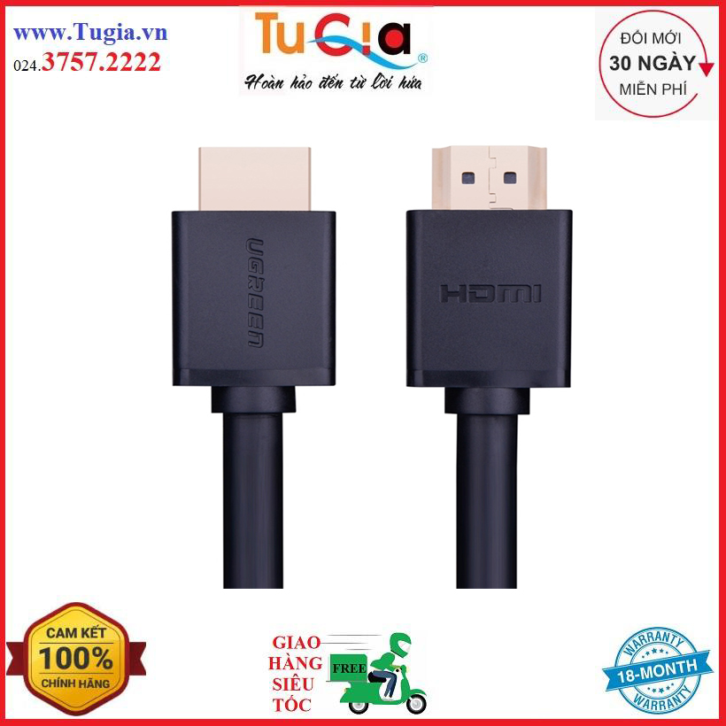 Cáp HDMI Ugreen HD104 10110 (10m) - Hàng Chính Hãng