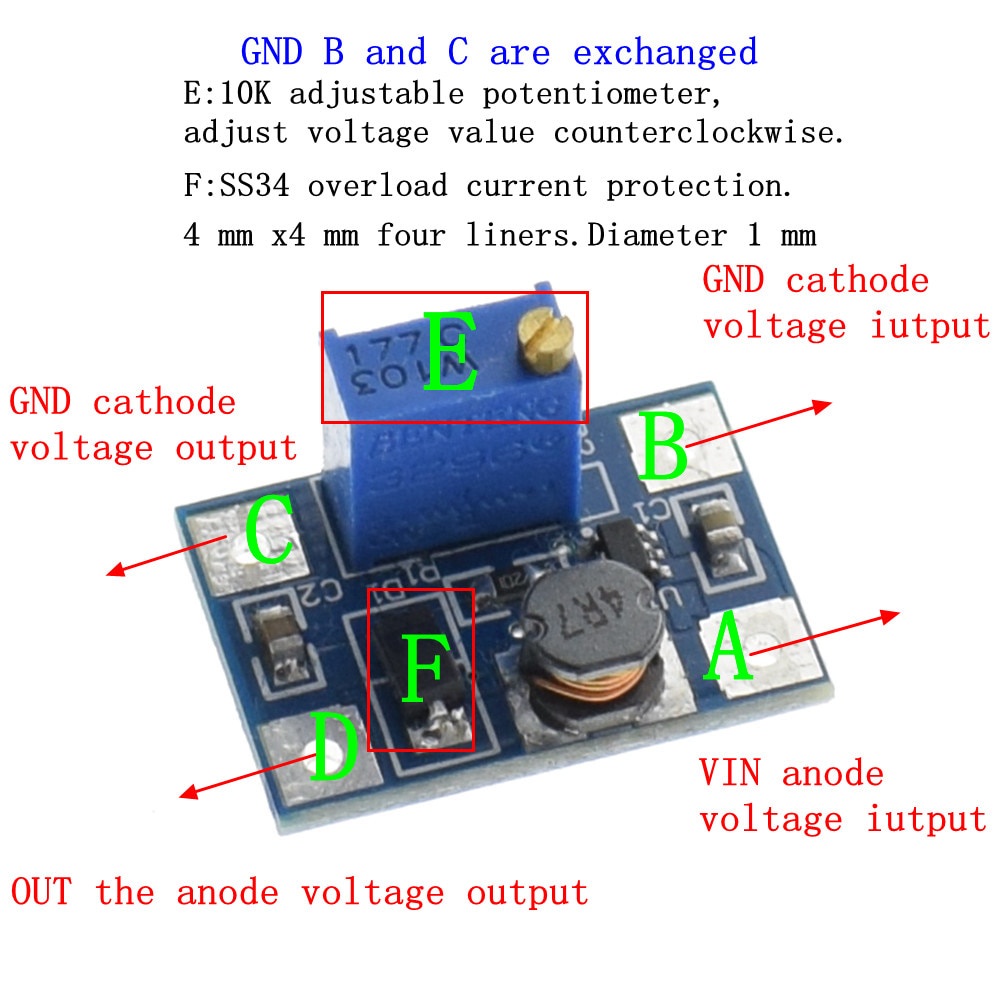 Module Tăng Áp DC - DC 2A SX1308