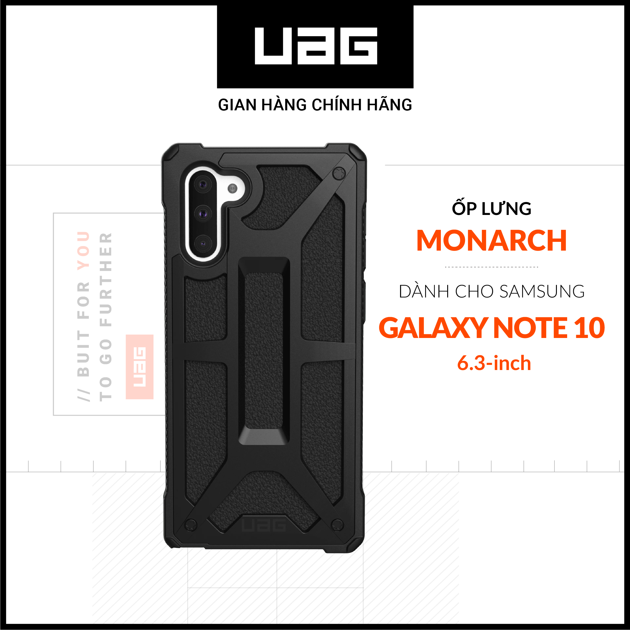 Ốp lưng UAG Monarch cho Samsung Galaxy Note 10