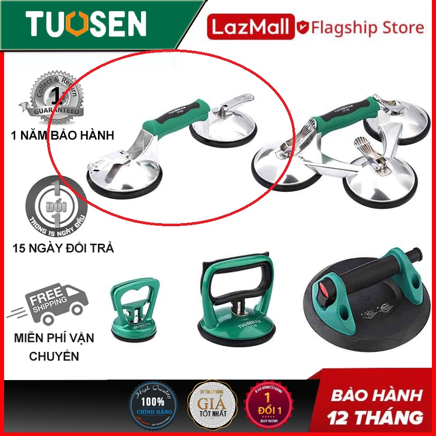 Hít kính, hít kính chân không. hút kính đơn, đôi, ba chấu - Chính hãng TUOSEN