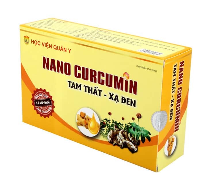 Nano Curcumin Tam thất - Xạ đen của HVQY