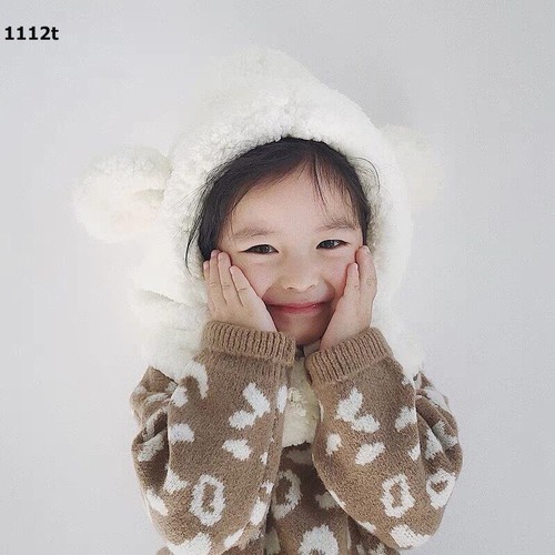 Mũ cừu cho bé- siêu ấm - siêu dễ thương - CUTE
