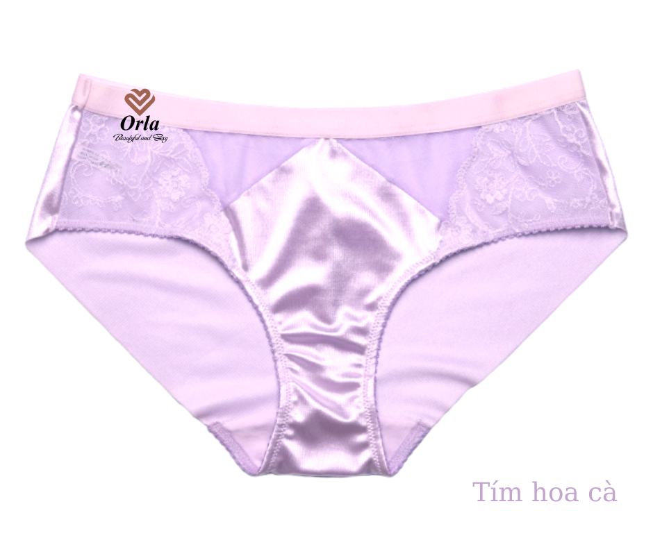Quần lót nữ Orla phi bóng hem QL02