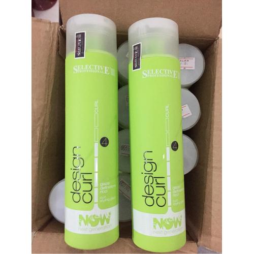 GEL TẠO KIỂU TÓC UỐN SELECTIVE DESIGN CURL Ý 250ML