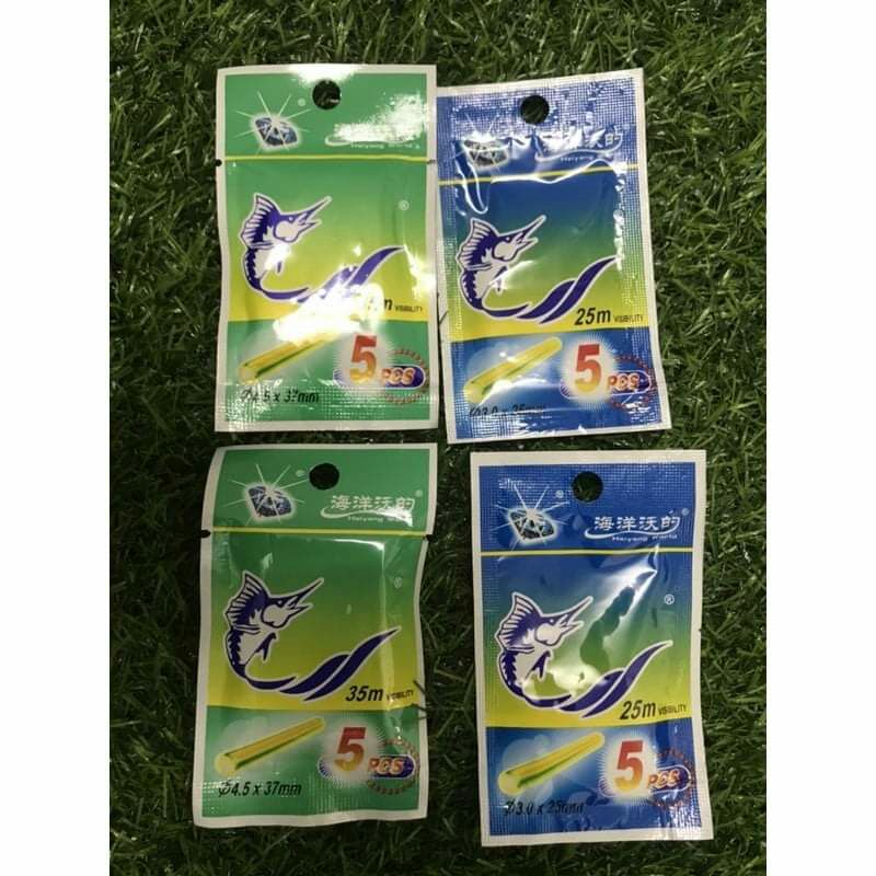 Phao bẻ phát sáng vỉ 5 cái - giá rẻ -giá rẻ-