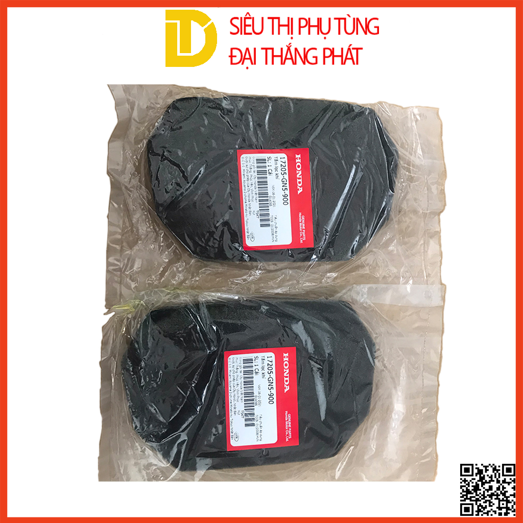 Mút lọc gió DREAM 100 .WAVE anpha đời đầu, future 1 zin chính hãng honda