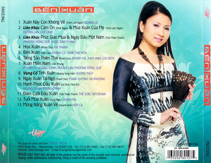Thúy Nga CD392 - Bến Xuân