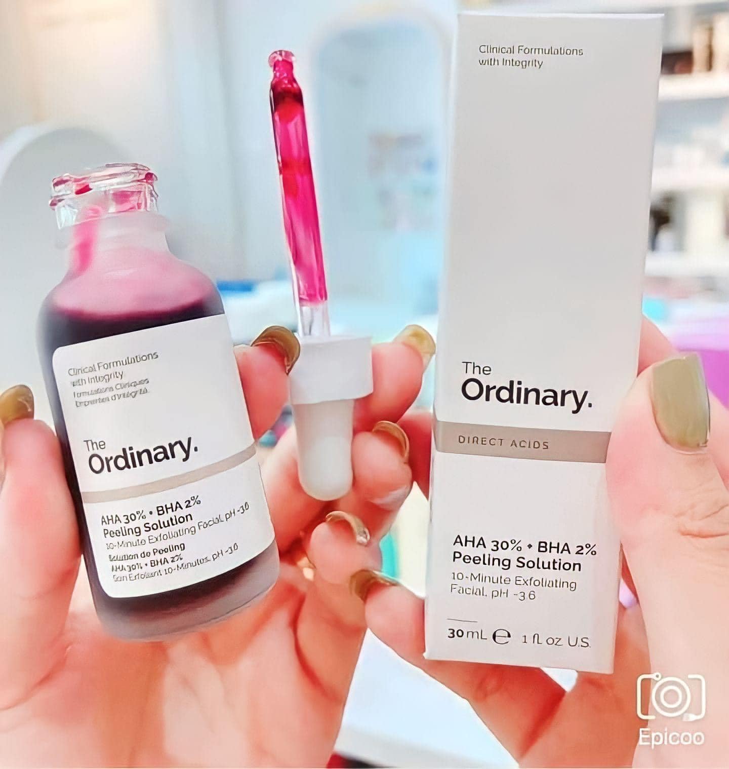 Tinh Chất Peel da The Ordinary AHA 30%+BHA 2% Peeling Solution 30ml