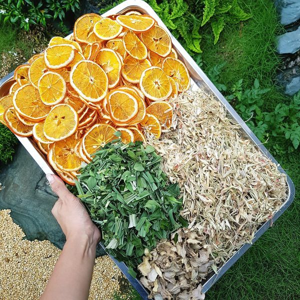 [HCM]Trà Chanh Sả Lá Dứa 150Gram