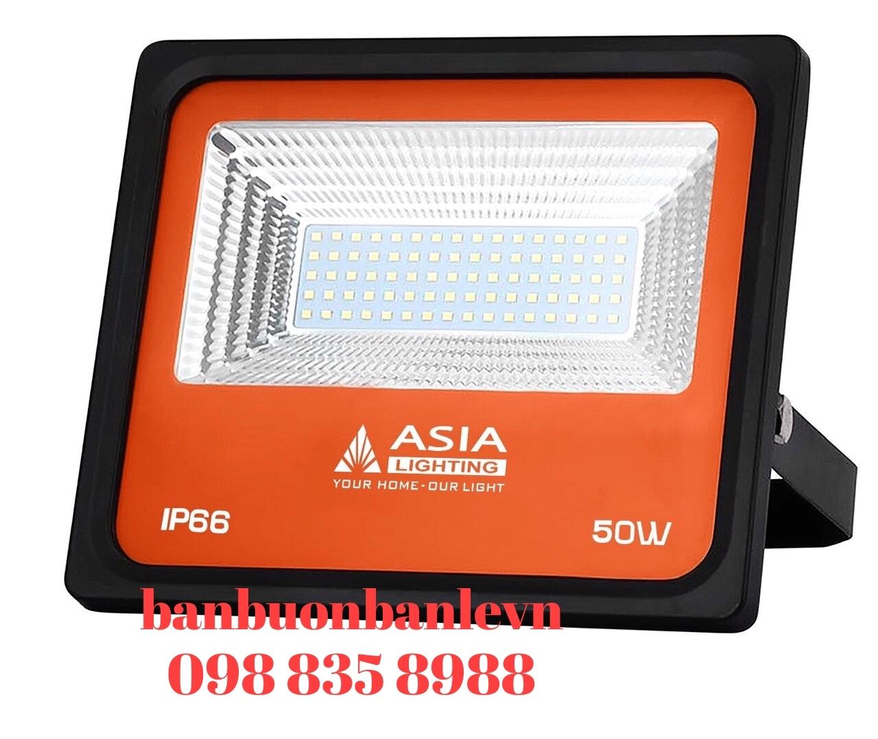 Đèn pha led 50w thế hệ mới chip smd - asia