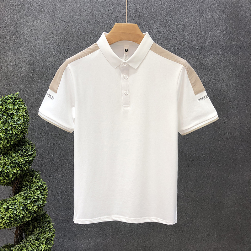 Áo thun ngắn tay có cổ nam chất cá sấu dày mát phối viền, kiểu dáng Hàn Quốc siêu đẹp, áo polo nam full size (45-78kg) Kingshopps A07