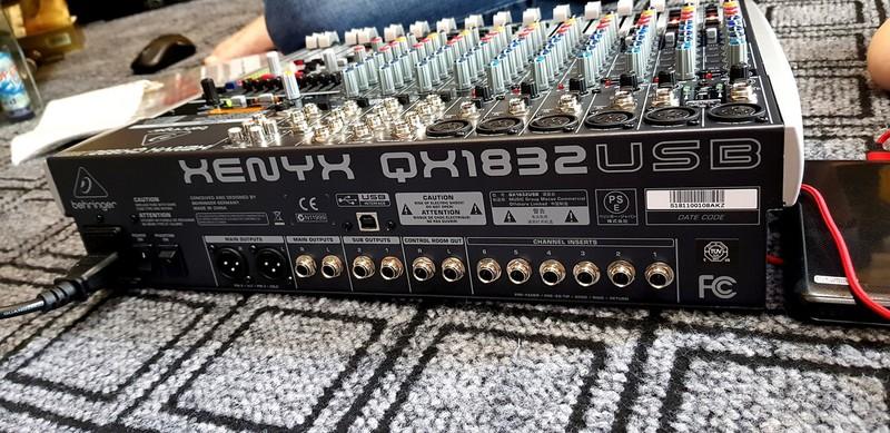 MIXER BEHRINGER XENYX QX1832USB