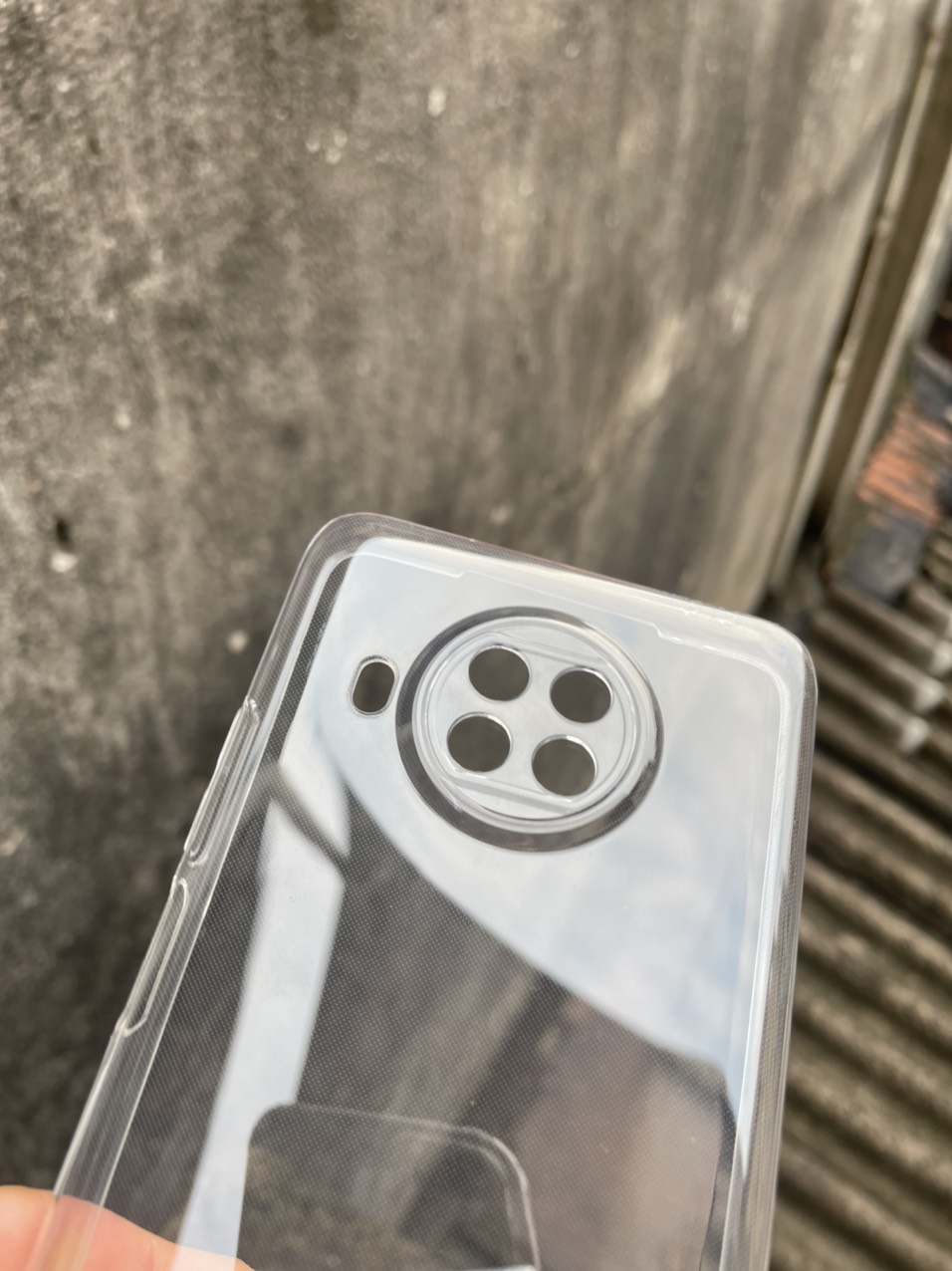 Ốp lưng silicon cho Xiaomi Redmi Note 9 Pro 5G trong suốt