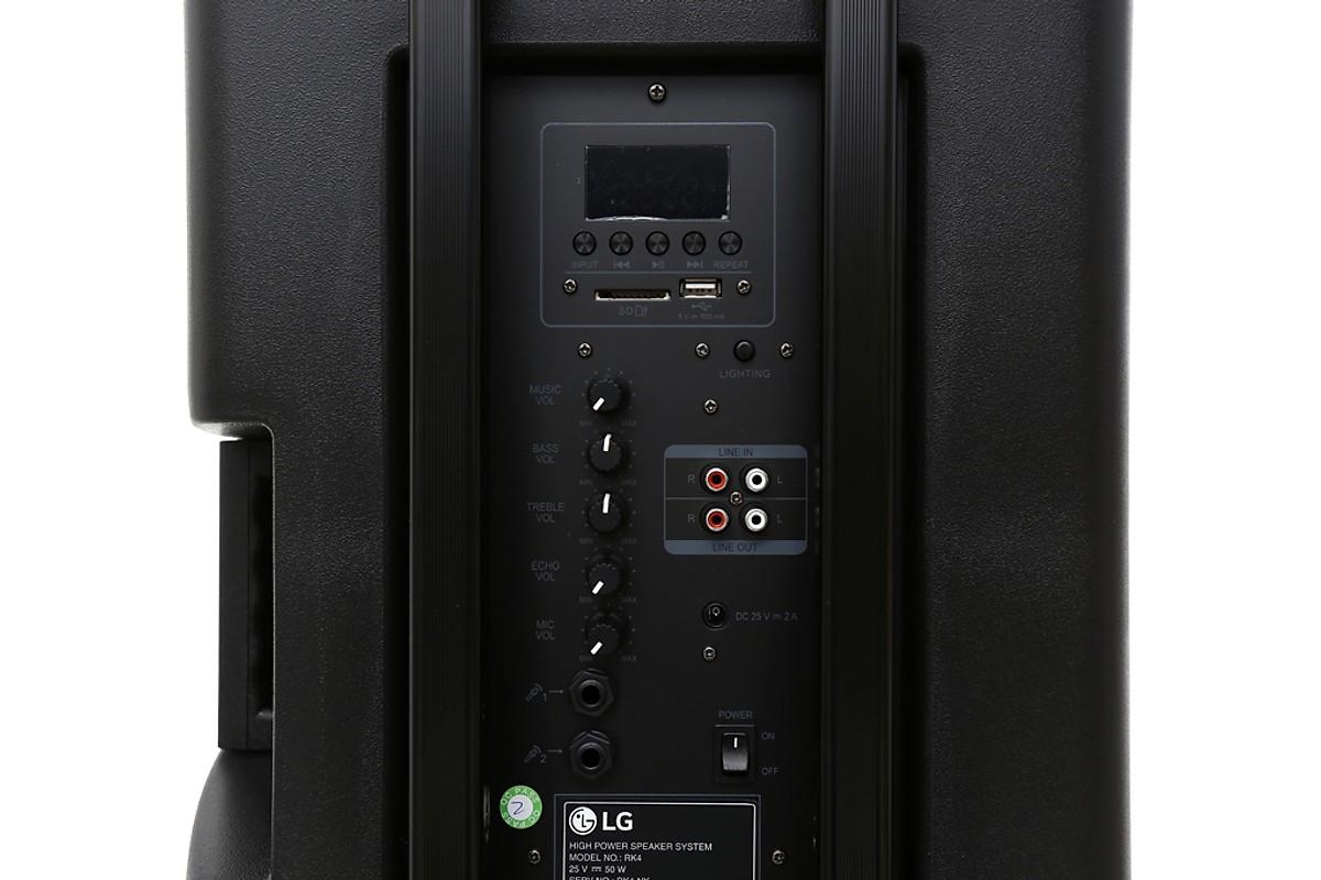 [XẢ KHO] Loa kéo karaoke LG RK4 80W