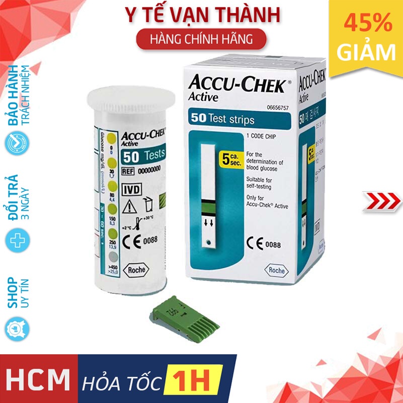 Que Thử Đường Huyết- Accu Chek Active AccuChek - Accu-Chek Date Xa -VT0056