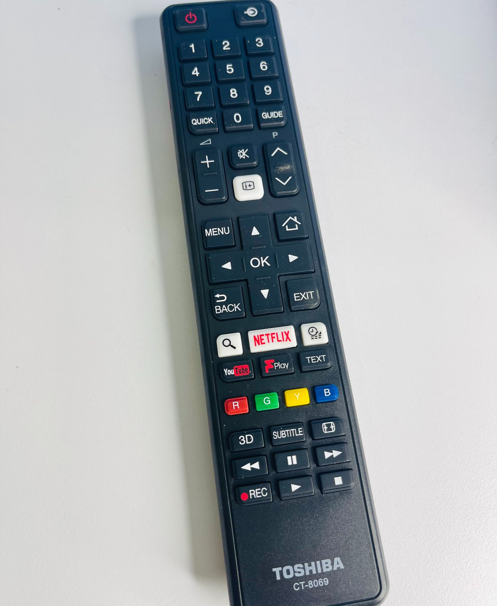 REMOTE TIVI TOSHIBA CT-8069