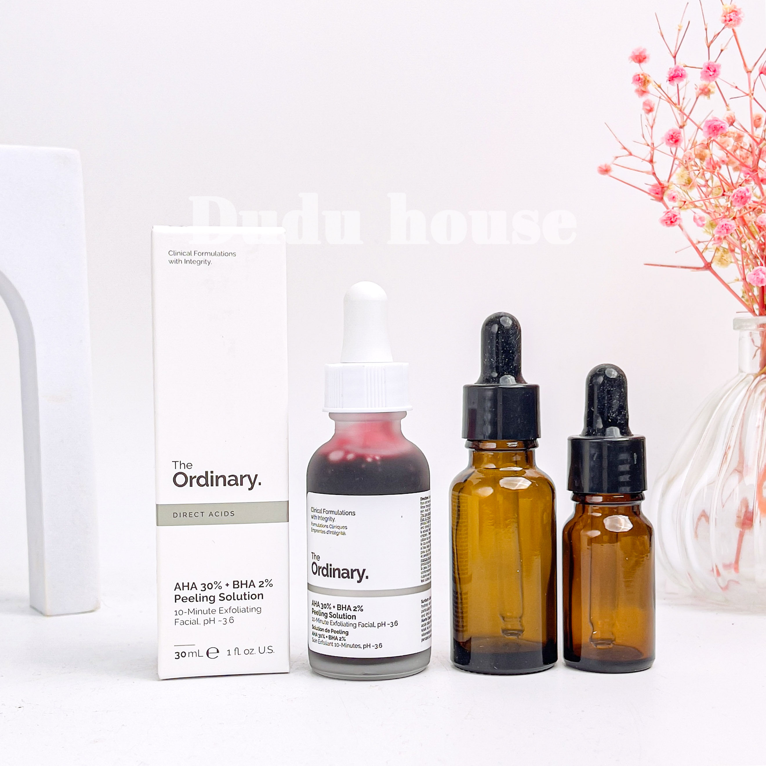 Tẩy da chết peel da aha 30% + bha 2% peeling solution the ordinary 30ml duduhouse
