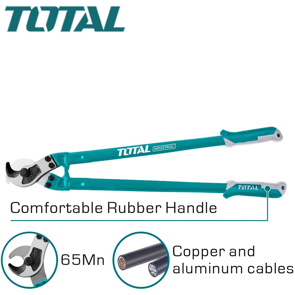 Kềm cắt cáp điện 24inch tht115242 total