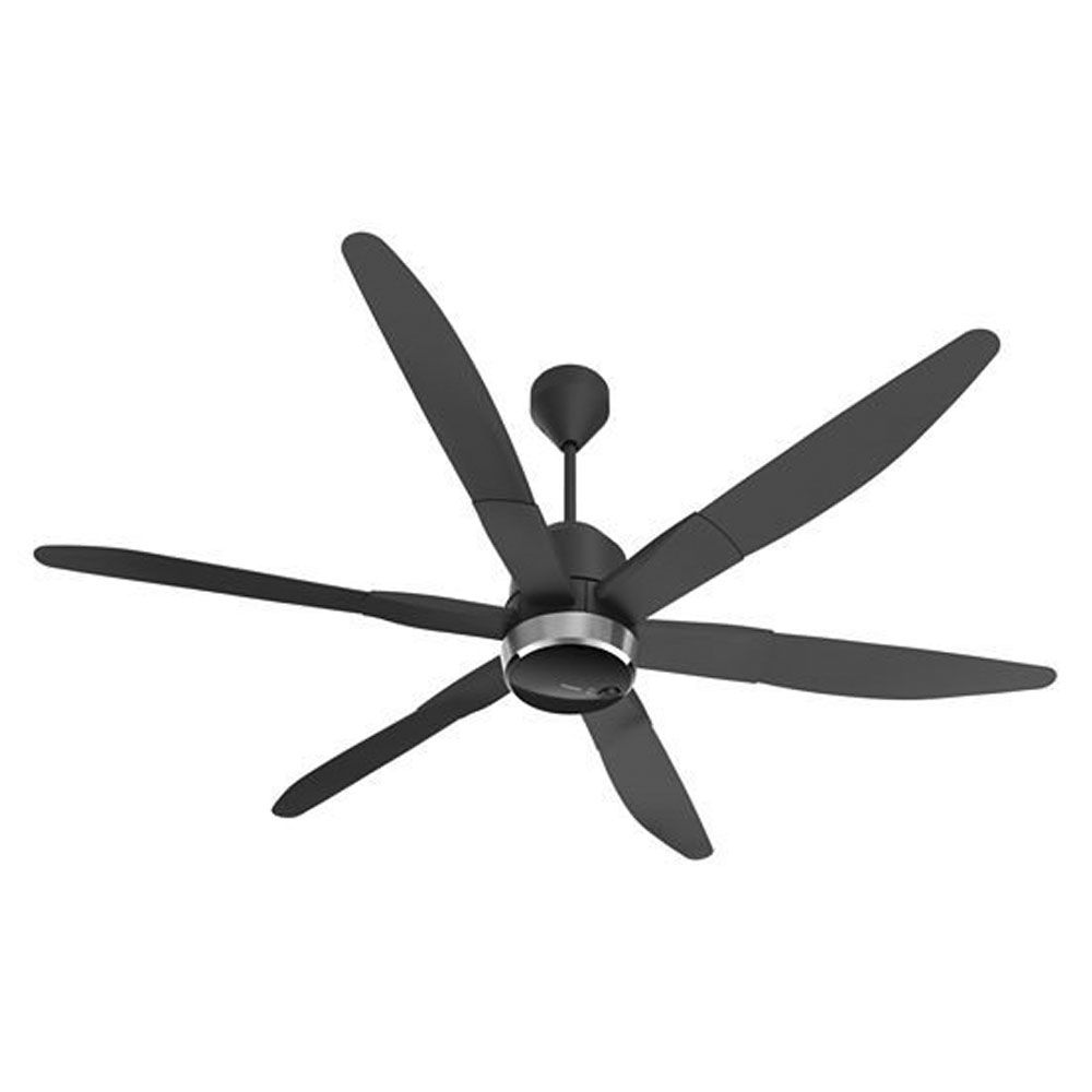[HCM][Trả góp 0%]Quạt trần Panasonic F‑70ZBP( 6 CÁNH ĐEN )